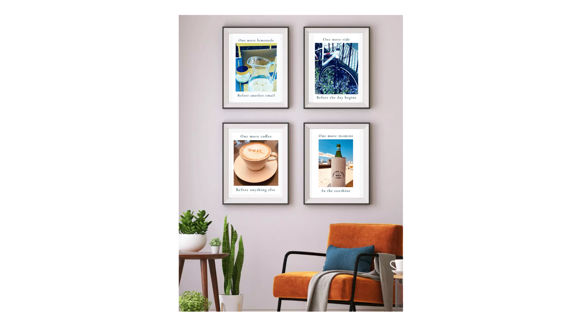The 'One More' collection for those daily reminders