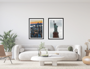 Liberty Island, New York City print