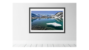 Lac Blanc French alpine lake fine art print
