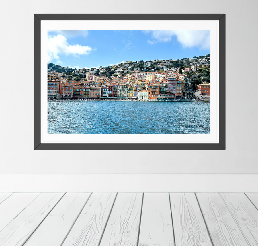 Villefranche Sur Mer, Côte d'Azur France print