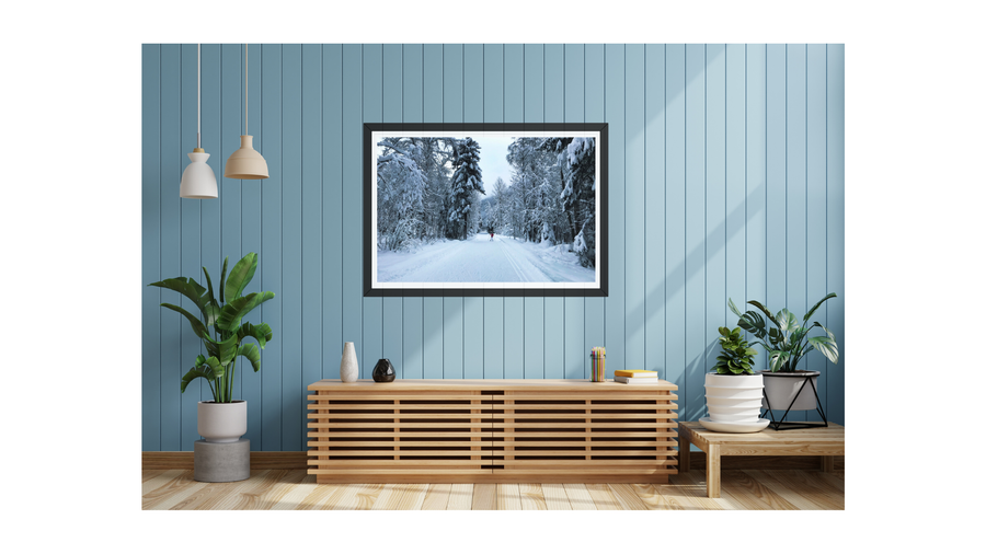 Into The Snow. Limited Edition of 50 Prints