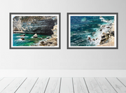 Bonifacio, Corsica Diptych. Limited Edition of 50 Prints