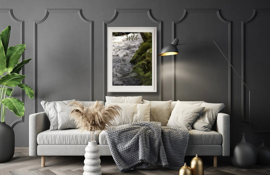 Fine art giclée print: Wild – river & forest nature photography on 310gsm Hahnemühle German Etching paper