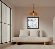 Sailing on the River Thames in cloudy London fine art giclée decor