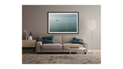 Sailing the high seas on Lac Léman wall art giclée print
