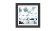 Sailing on the River Thames in cloudy London fine art giclée decor