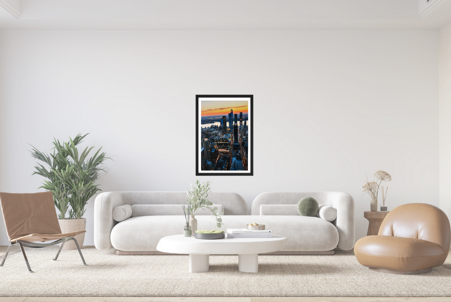 New York City last of the light print