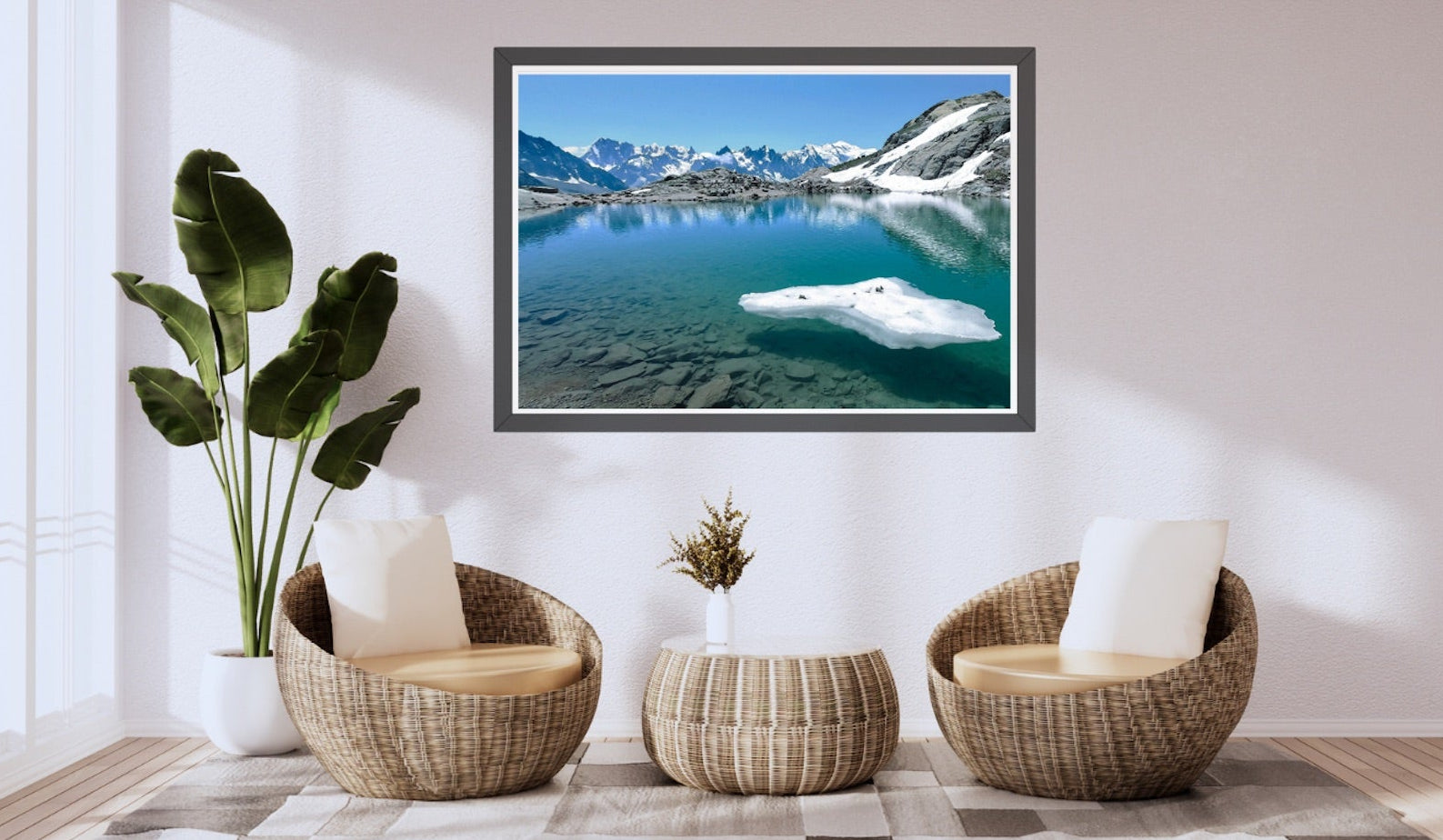 Afternoon at the Lac Blanc, Chamonix. Limited Edition