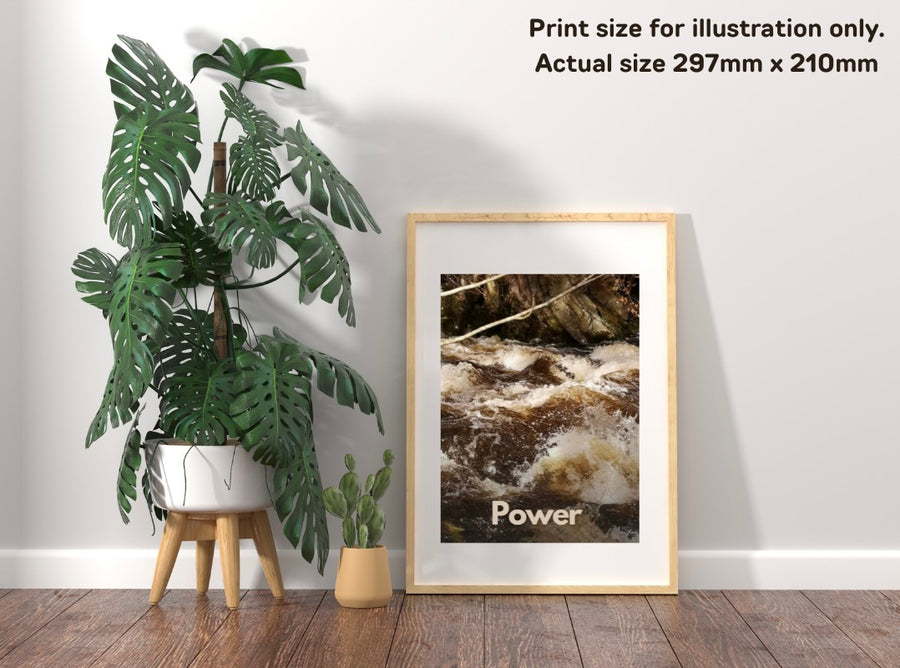 Power – wild water photography fine art giclée print