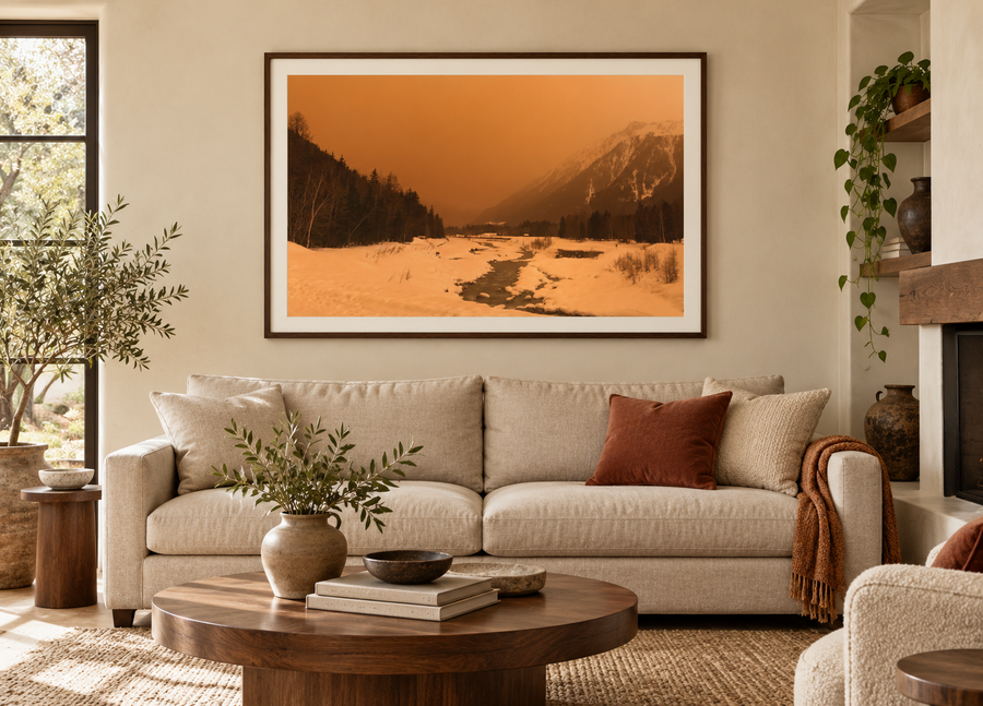 Where the Sahara Met the Alps. Limited Edition of 50 Prints