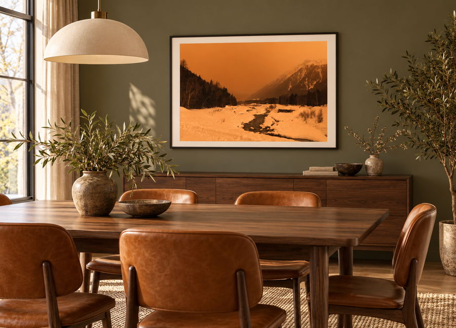 Where the Sahara Met the Alps. Limited Edition of 50 Prints