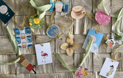 Spring/Summer gift tag instant download & print. Cats, coffee, hot air balloons, ice lollies, flamingos and more