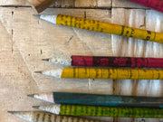 Recycled newspaper HB pencils