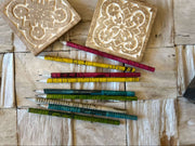 Recycled newspaper HB pencils