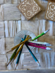 Recycled newspaper HB pencils