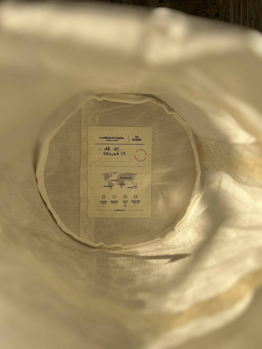 727 Sailbags storage basket  made from upcycled sails