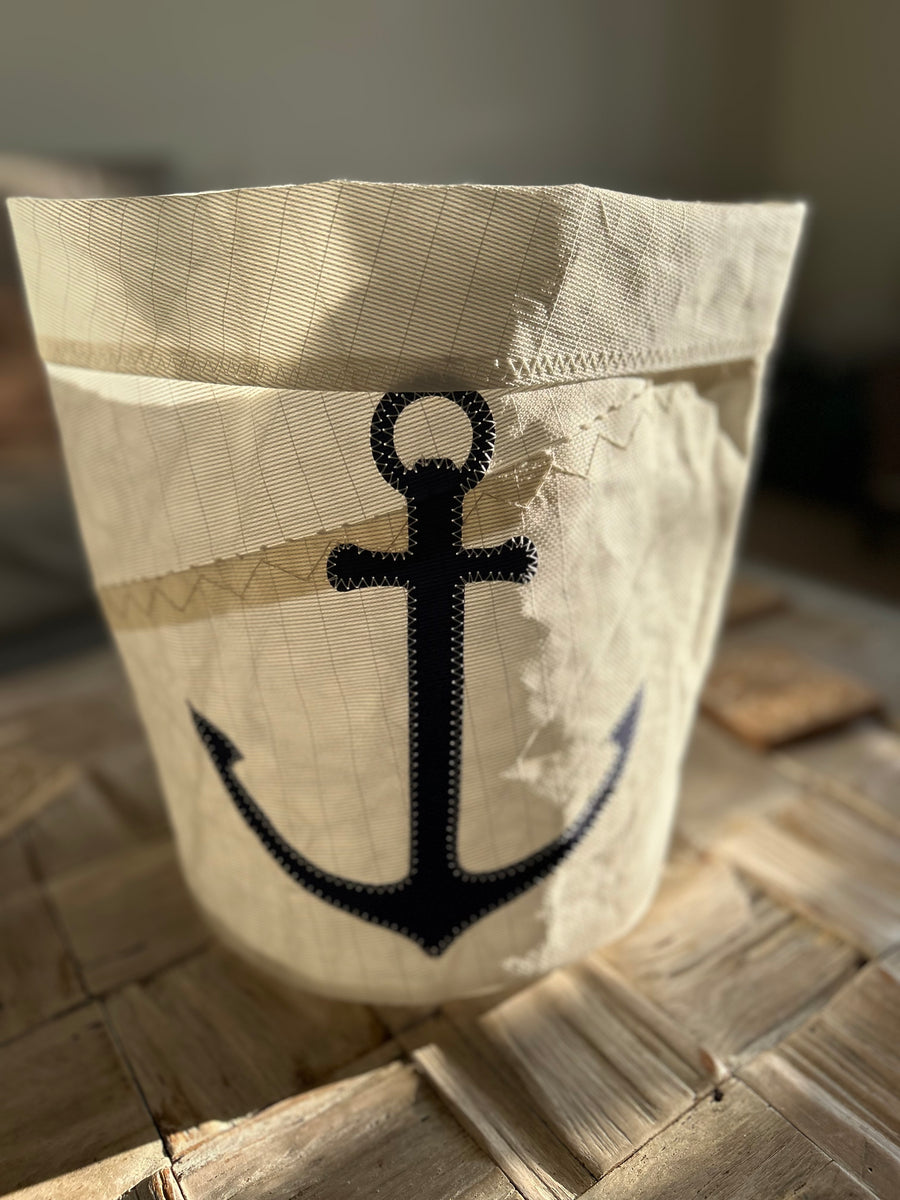 727 Sailbags storage basket  made from upcycled sails