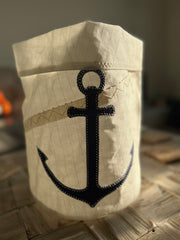 727 Sailbags storage basket  made from upcycled sails