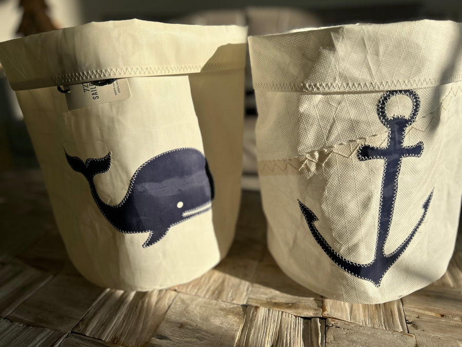 727 Sailbags storage basket  made from upcycled sails