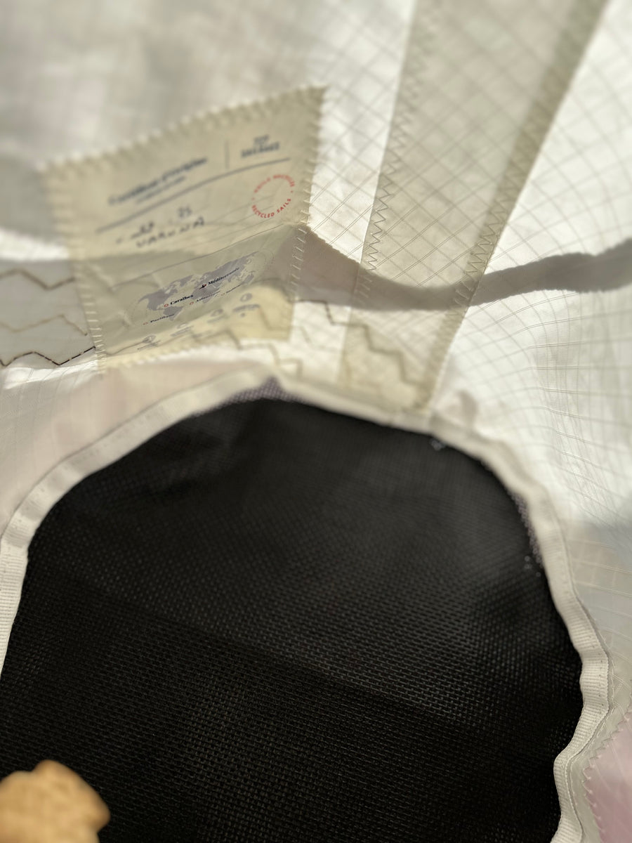 727 Sailbags beach bag made from upcycled sails