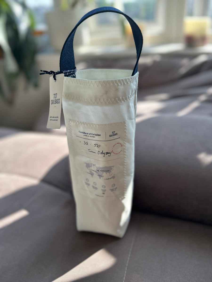 727 Sailbags drinks tote  made from upcycled sails