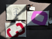 727 Sailbags zippered pouch made from upcycled sails