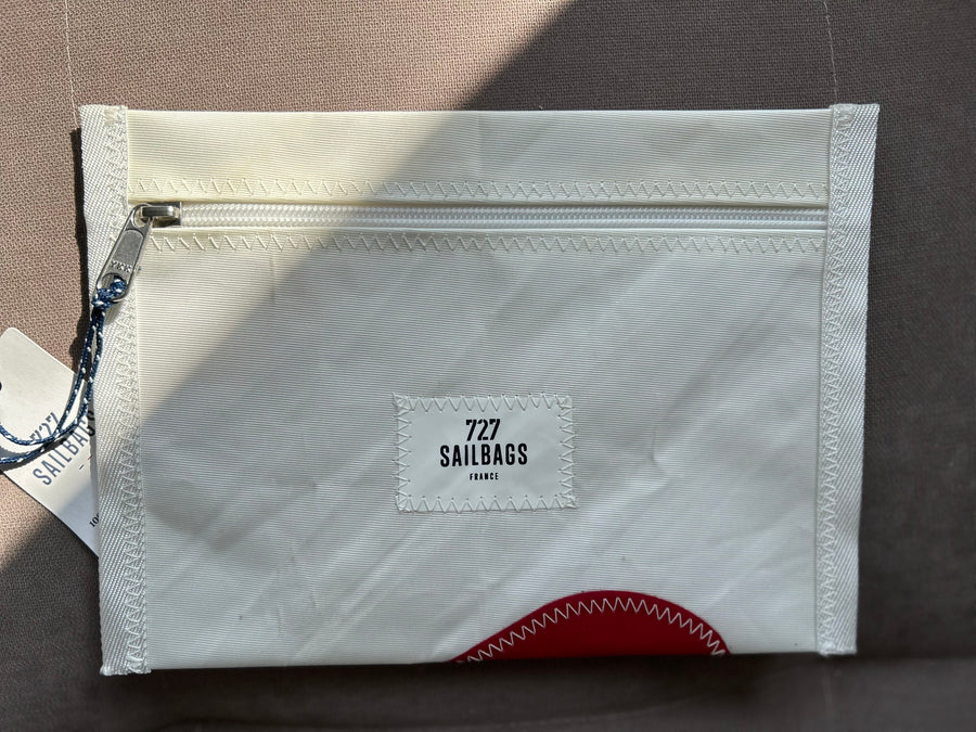 727 Sailbags zippered pouch made from upcycled sails