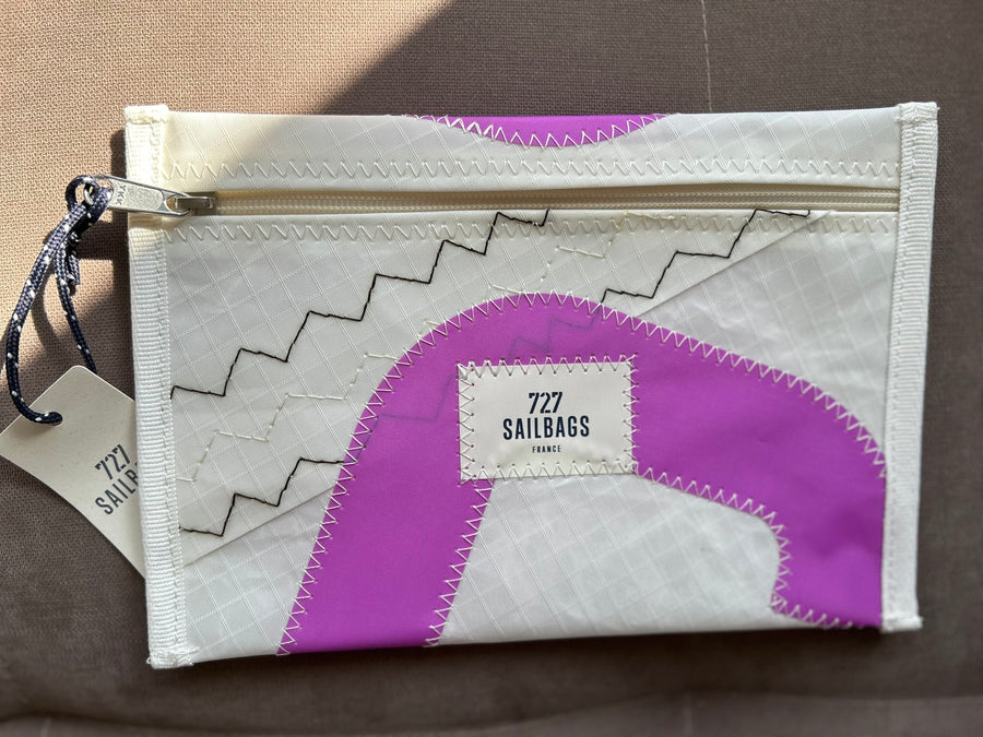 727 Sailbags zippered pouch made from upcycled sails