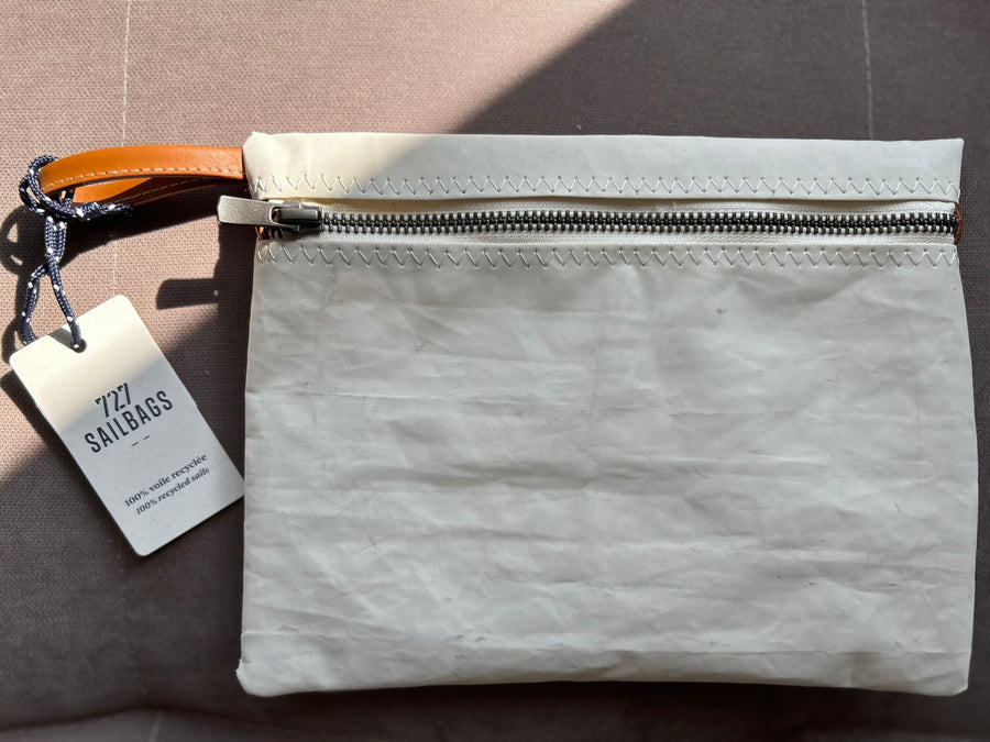 727 Sailbags zippered pouch made from upcycled sails