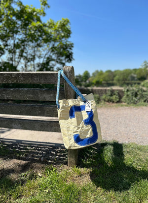 727 Sailbags beach bag made from upcycled sails