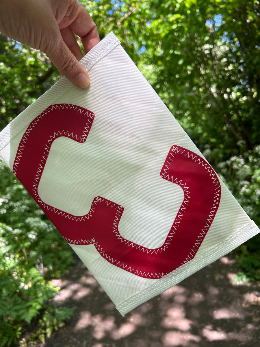 727 Sailbags zippered pouch made from upcycled sails