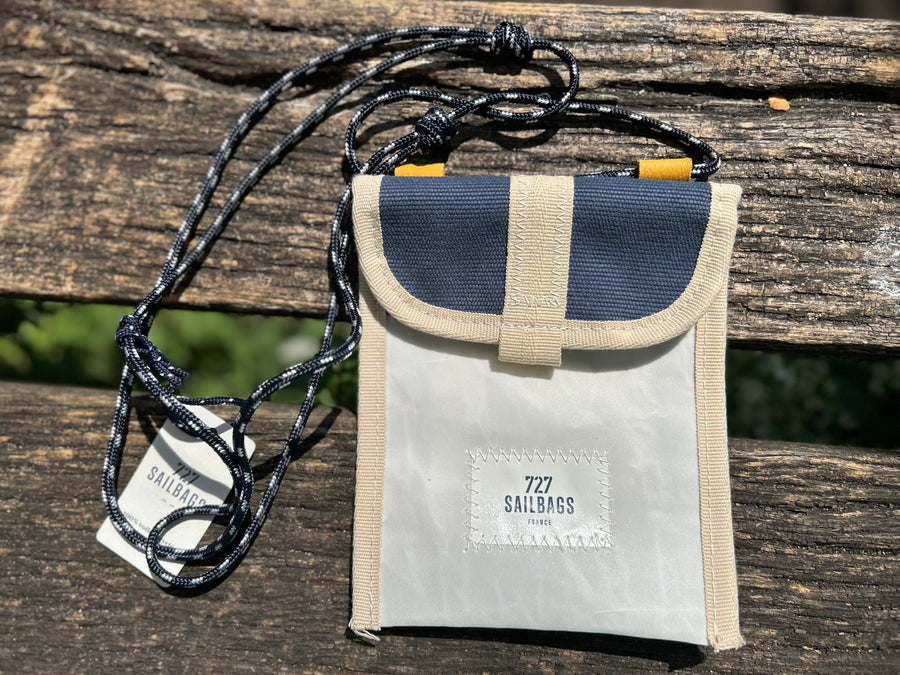 727 Sailbags Skate cross body bag  made from upcycled sails