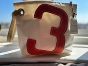 727 Sailbags Midinette clutch with rope handle made from upcycled sails