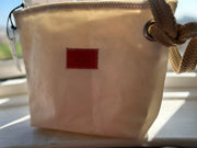 727 Sailbags Midinette clutch with rope handle made from upcycled sails