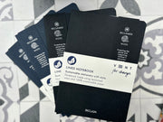 Reclaimed wool 15cm x 21cm notebook – sustainable lined journal