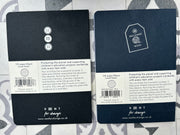 Reclaimed wool 15cm x 21cm notebook – sustainable lined journal