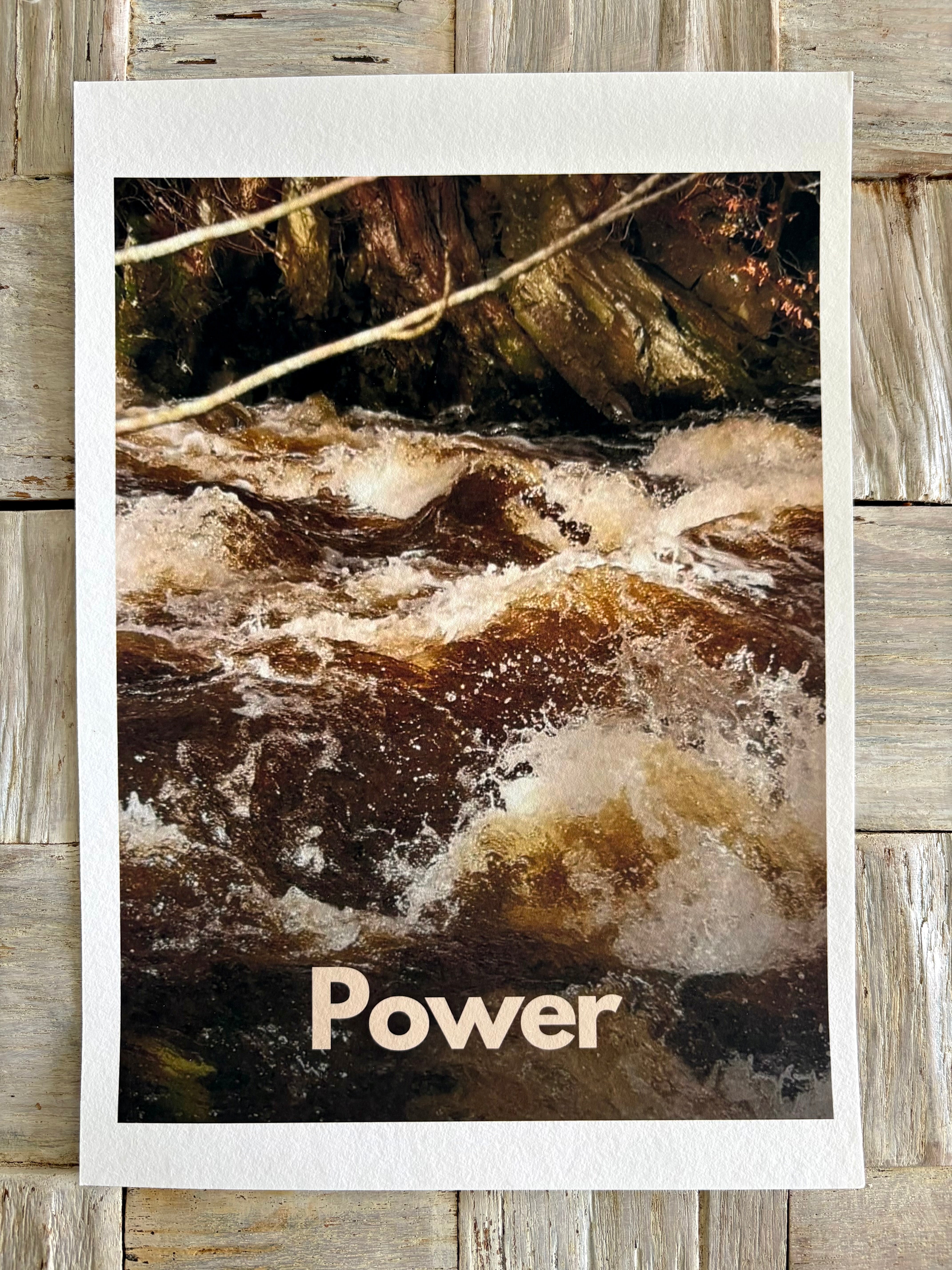 Power – wild water photography fine art giclée print