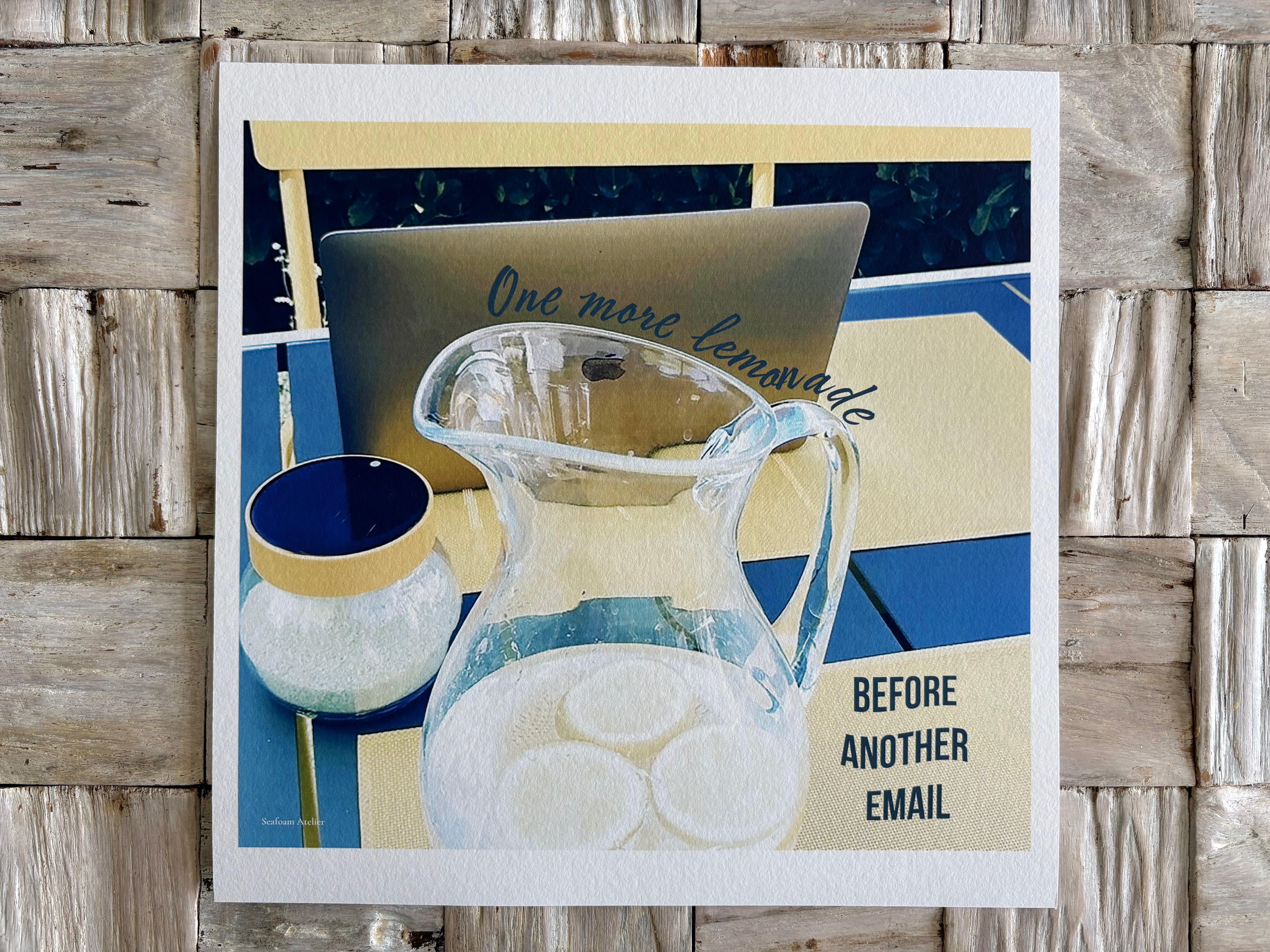 One more lemonade before another email giclee wall decor
