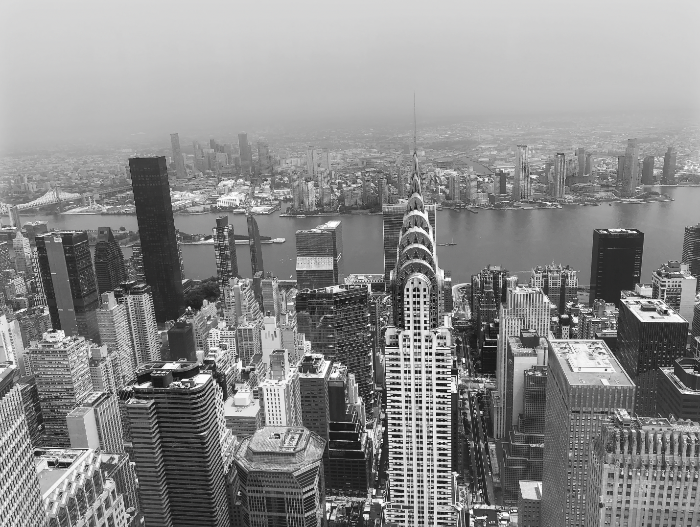 New York Chrysler Building. Black & White. Open Edition Prints