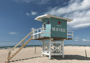 Sauvetage Deauville Beach. Open Edition Prints