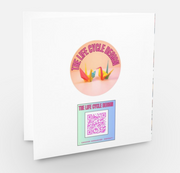 Winter mountain adventures in a 4 x 4 off road vehicle greeting card with hand embossed envelope. FSC certified, uncoated card blank inside for your own message